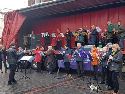 Opening Louth Christmas Market 2019