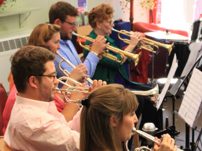 Louth Wind Orchestra trumpets